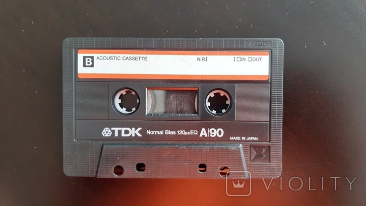 Касета TDK A 90 (Release year 1986) №2, photo number 5
