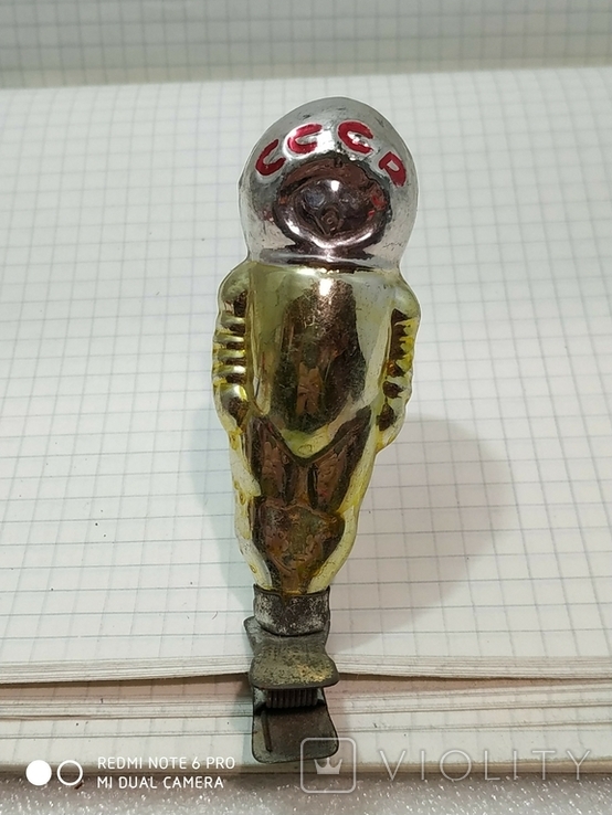 Новогодняя Игрушка Космонавт Новогодняя Игрушка Космонавт