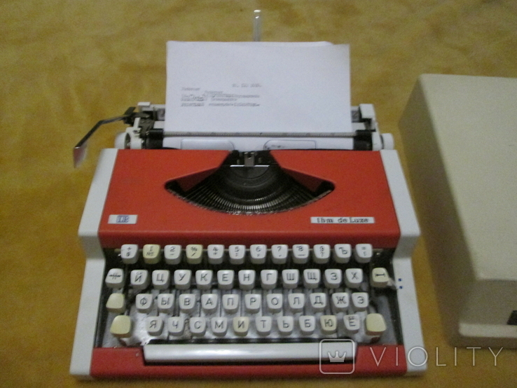 Печатная машинка UNIS Югославия для СССР, фото №3
