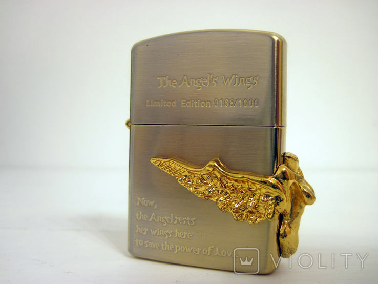 Zippo Angel Wings бензинова запальничка, нова, з коробкою, фото №3