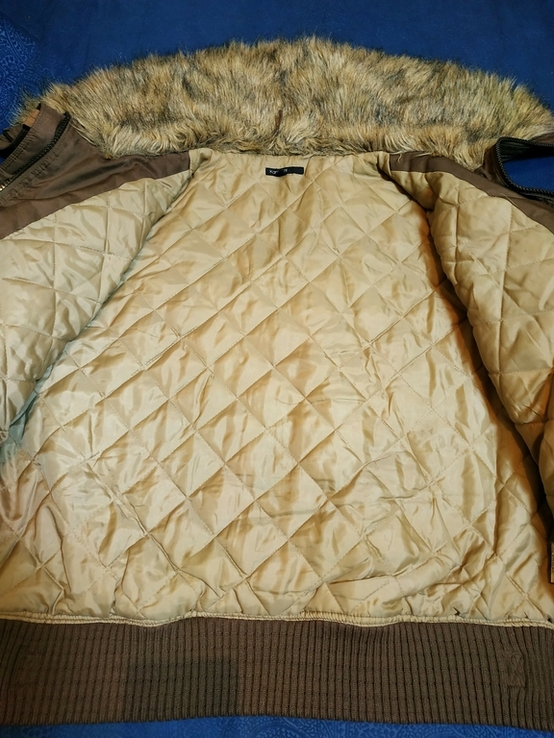 Куртка утепленная. Бомбер KAPPAHI Еврозима мех синтепон p-p XL(48-50)(состояние!), фото №10