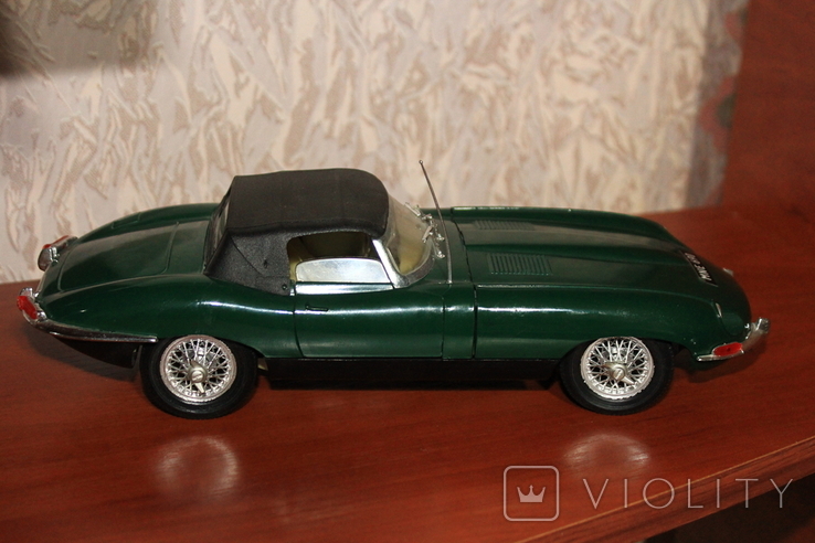 JAGUAR XKE 42L (Polistil 116), фото №5