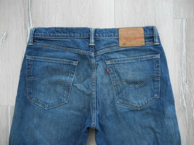 Джинсы Levis 504 31/32 Cone Denim ( Сост Нового ), фото №11