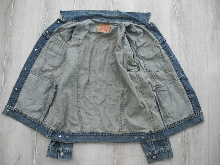 Куртка джинсовая Levis 57511 р. L ( Сост Нового ), фото №3