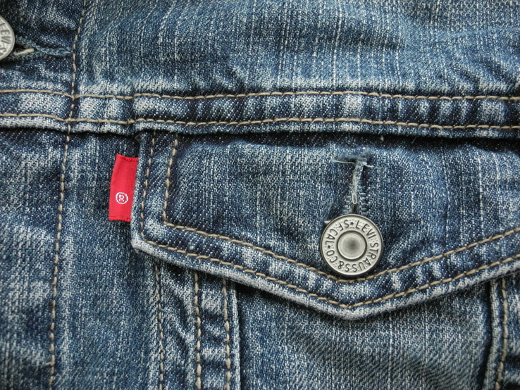 Куртка джинсовая Levis 57511 р. L ( Сост Нового ), фото №5