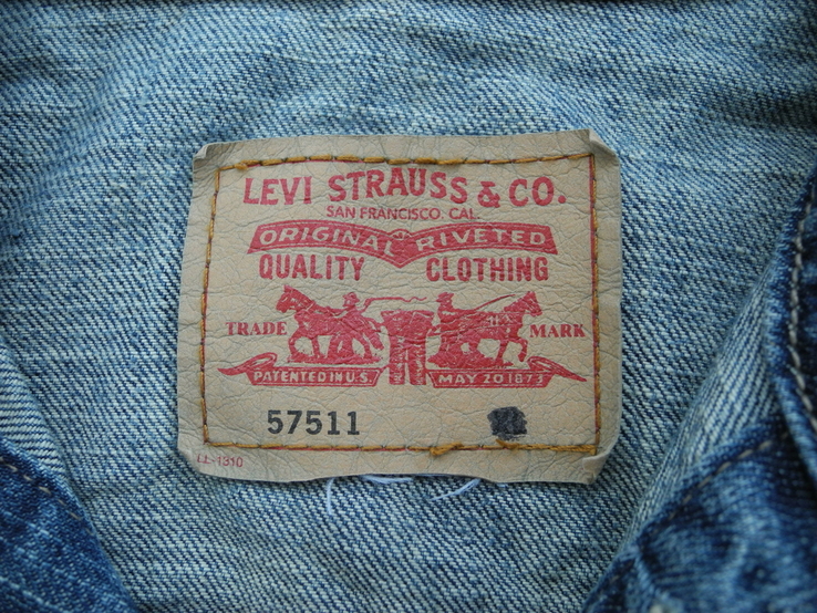 Куртка джинсовая Levis 57511 р. L ( Сост Нового ), numer zdjęcia 8