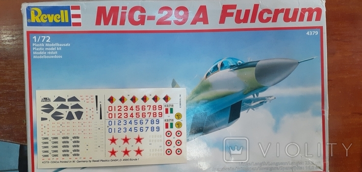 МиГ-29, 1:72 "Revell"