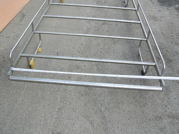 Багажник заводского изготовления из нержавейки на Т-4 , длинная база., фото №12