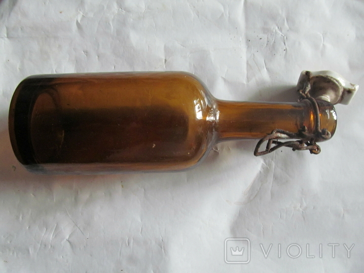 Стара пивна австрійська пляшка, поч. 20 ст., фото №2