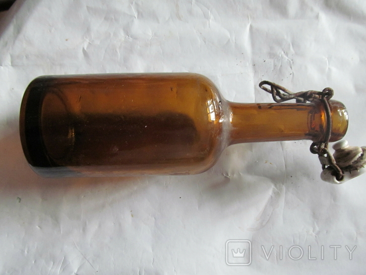 Стара пивна австрійська пляшка, поч. 20 ст., фото №3
