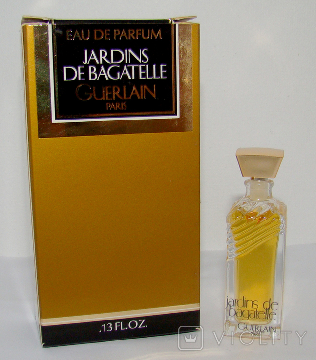 Миниатюра Guerlain Jardins de Bagatelle edp. Оригинал. Винтаж. 1983г. Старая формула