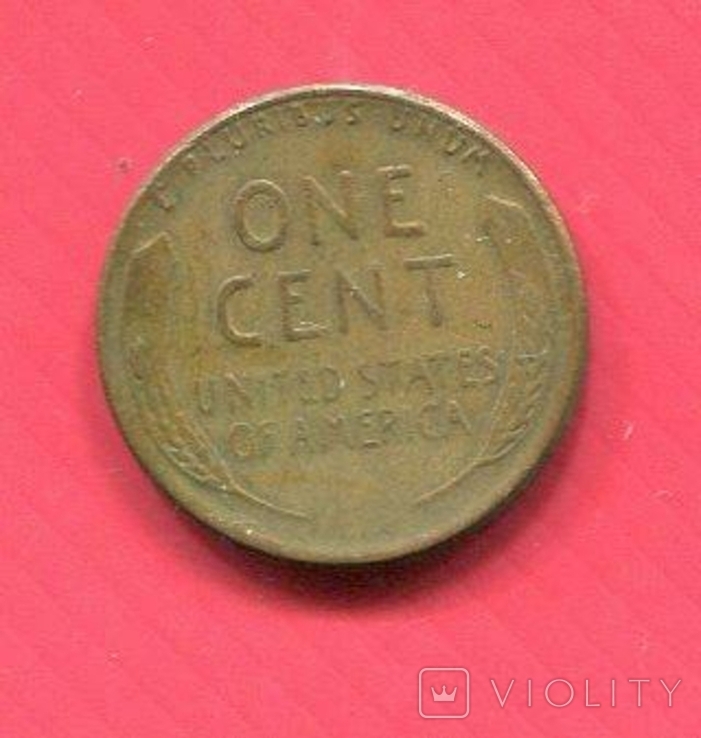 США 1 цент 1956 Пшеничный, фото №3