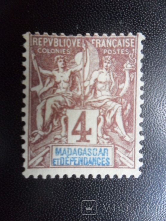 Колонии Франции. Классика. Мадагаскар. 1896 г.