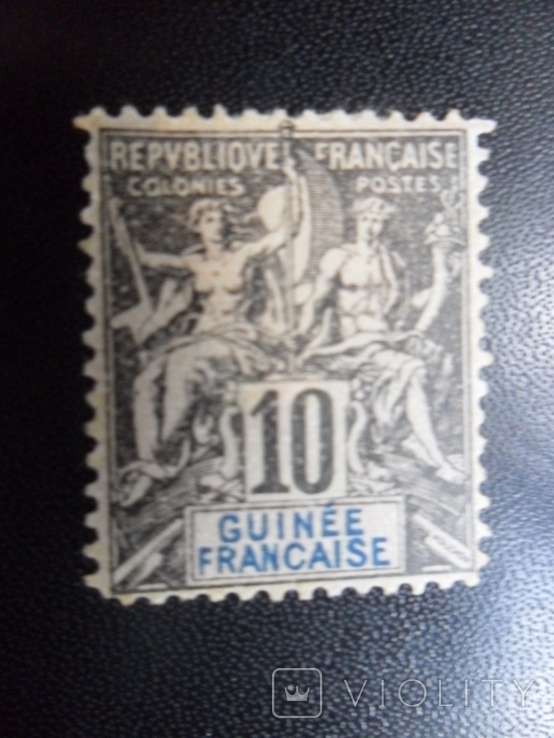 Колонии Франции. Классика. Гвинея. 1892 г.