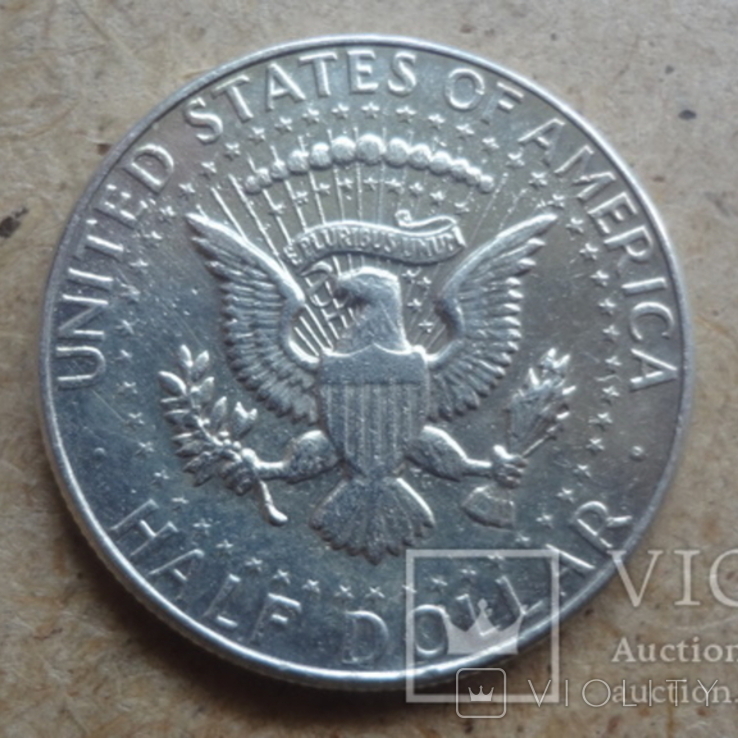 50 центов 1964 США серебро (9.10.15), фото №3