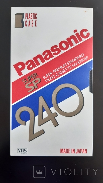 Відеокасета Panasonic Super SP 240