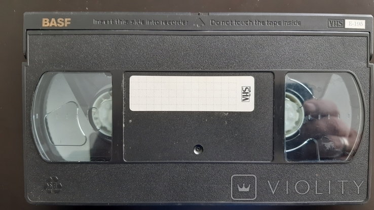 Відеокасета BASF Copy Master Е-195, фото №3