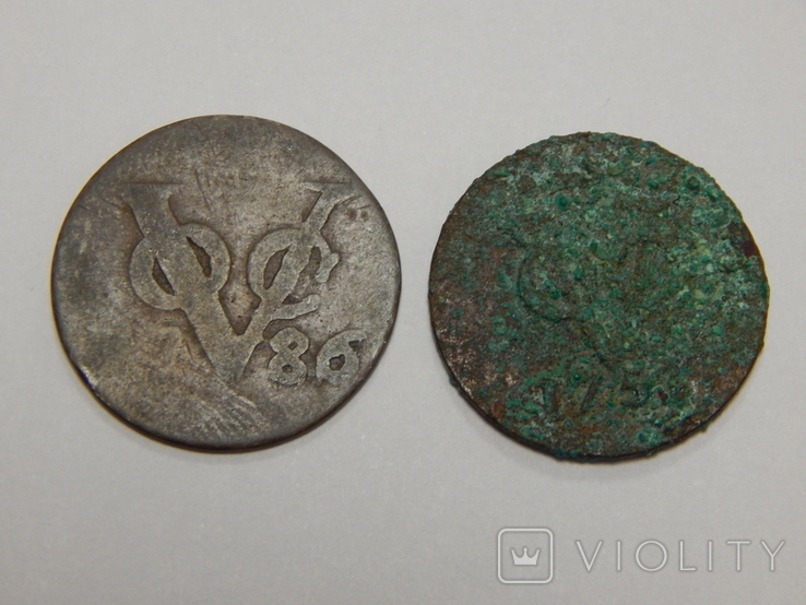 2 монеты по 1 дуиту, Нидерланды