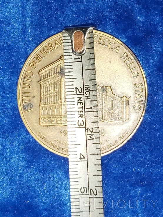  Юбилейная монета. Италии 1928-1978 гг., фото №7