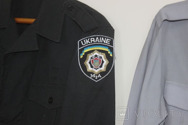 Служебная форма Полиция Украины Куртка 4 рубашки Кепка, фото №7