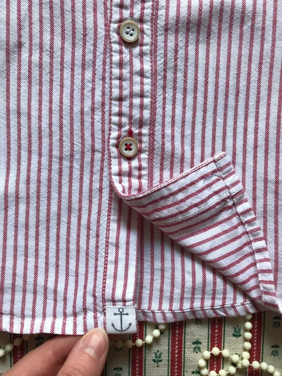 Рубашка в полоску Reserved на 9 лет, photo number 6