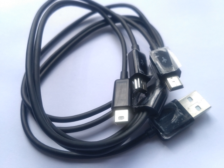 Кабель для зарядки mini USB на три вихода (горинич). Для XP Deus ORX., numer zdjęcia 3