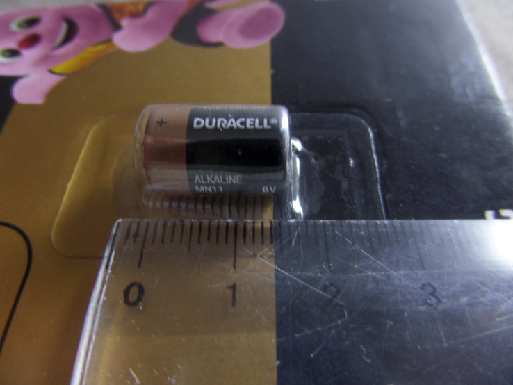  Батарейка Duracell MN11. она же 11А. 6 вольт, фото №4