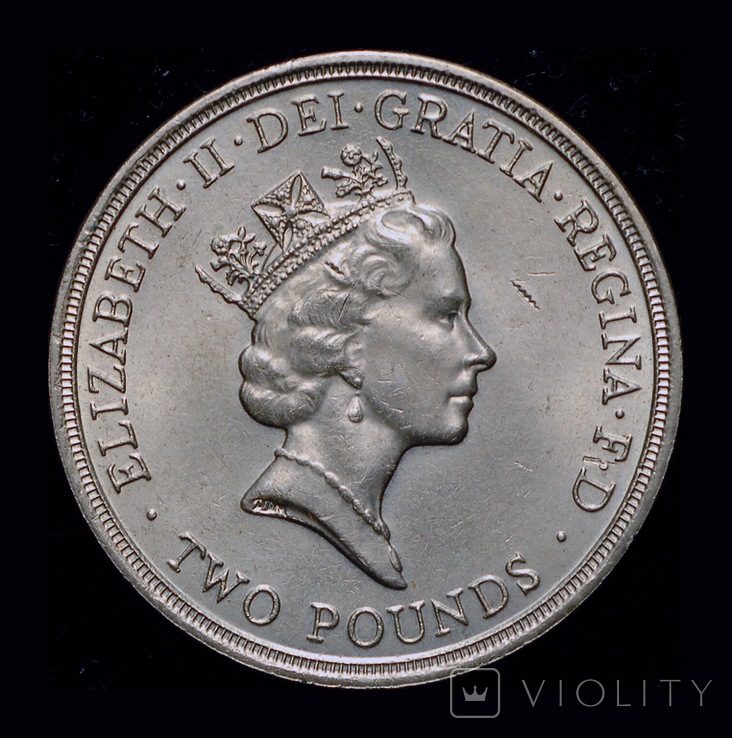 Великобритания 2 фунта 1986