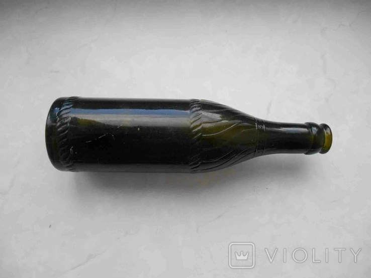 Константиновка ГКМБЗ. Пивная бутылка витая, коричневая. 0,3 литра, фото №3