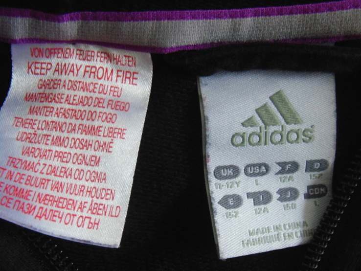 Кофта Adidas р. 146-152 см., фото №6