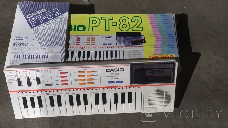 Синтезатор casio pt 82, фото №3