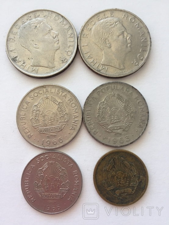 Румынские монеты годов войны и выше, фото №2