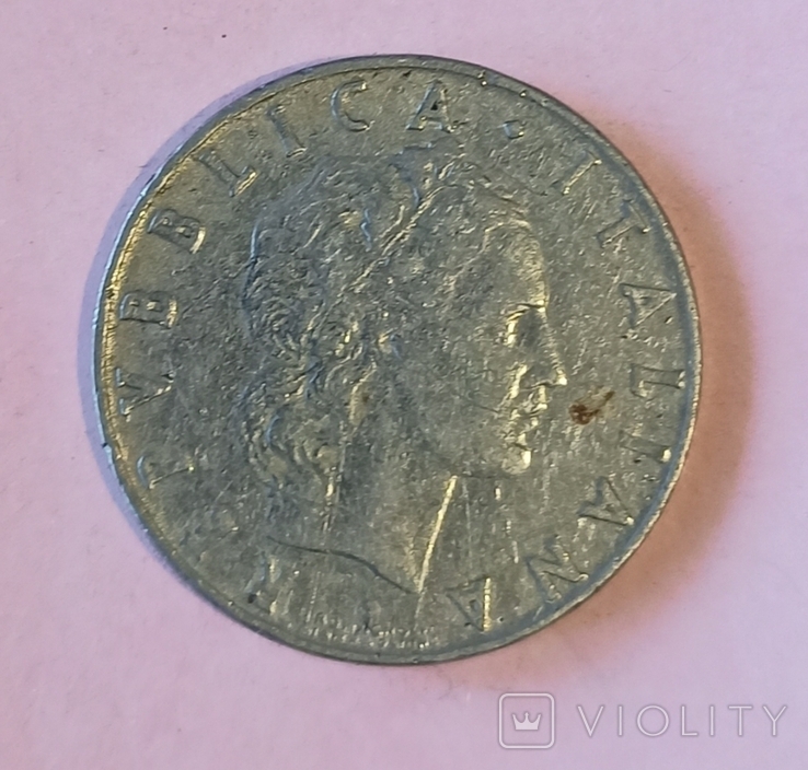 50 лир Италия 1955 год, photo number 5