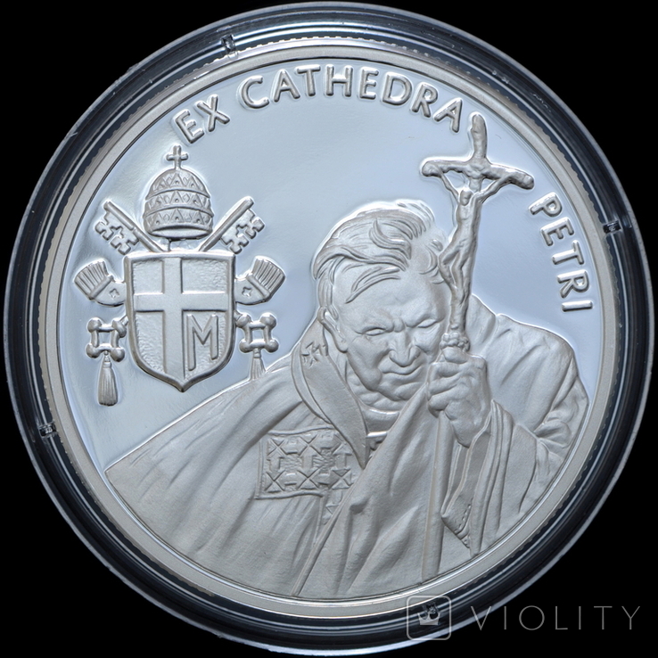 Полный Набор 100 Лир 2005 Иоанн Павел ІІ, Мальтийский Орден / Мальта, фото №12