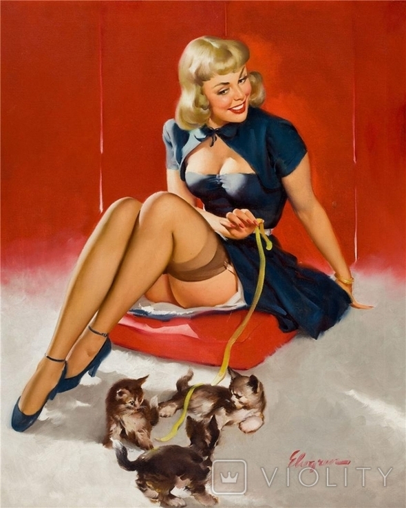 Американский Пин Ап гёрлз. Pin-Up girls.