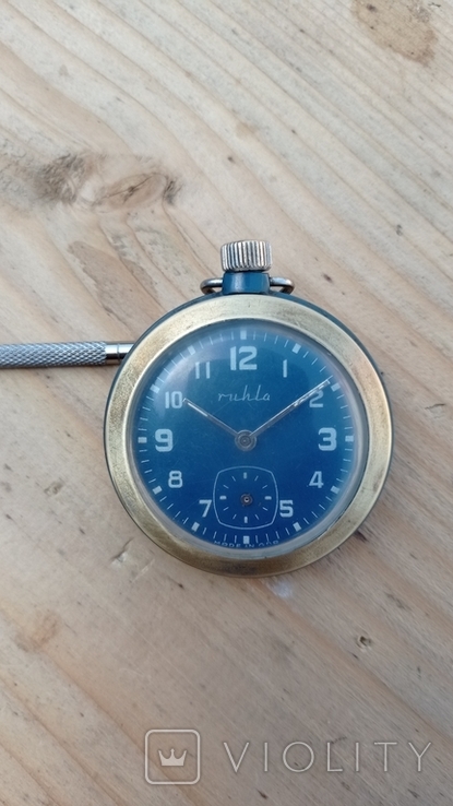 Часы карманные Ruhla made in GDR, рабочие, фото №2