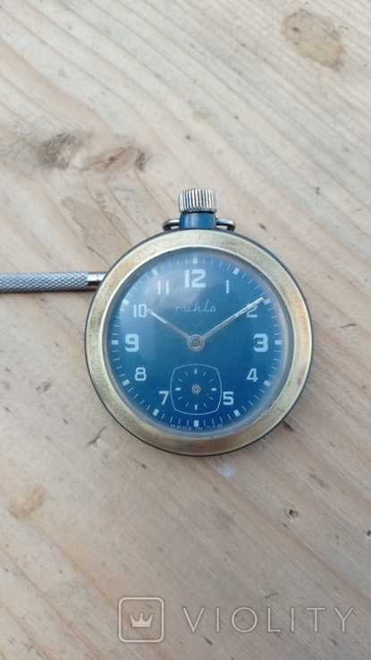 Часы карманные Ruhla made in GDR, рабочие, фото №5