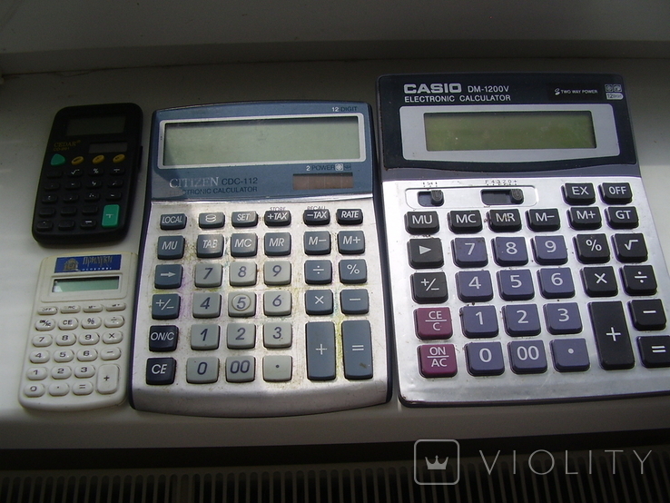 Набор калькуляторов (разное), фото №2