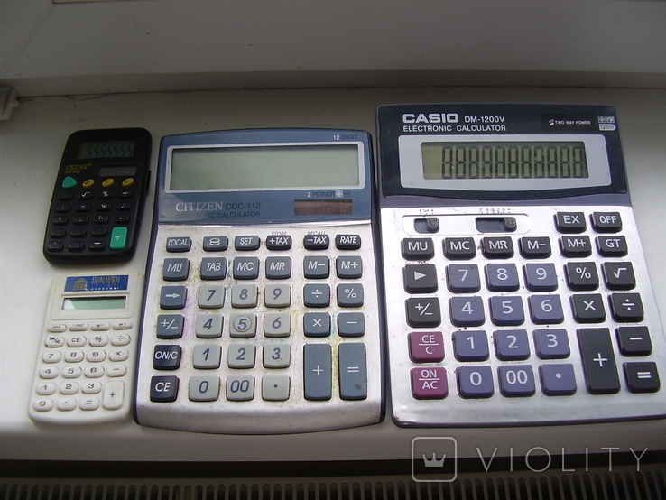 Набор калькуляторов (разное), фото №3