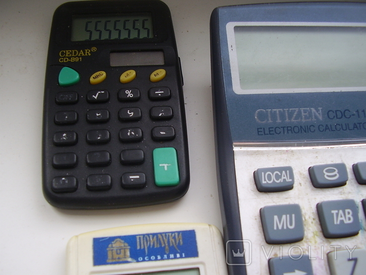 Набор калькуляторов (разное), фото №5