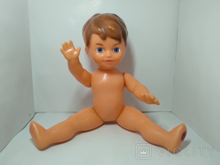 Кукла 28 см. 1970. Клеймо G., фото №3