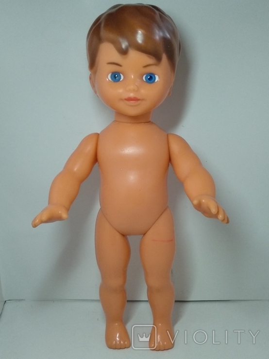 Кукла 28 см. 1970. Клеймо G., фото №2