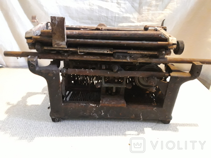 Старинная печатная машинка Ундервуд, фото №7