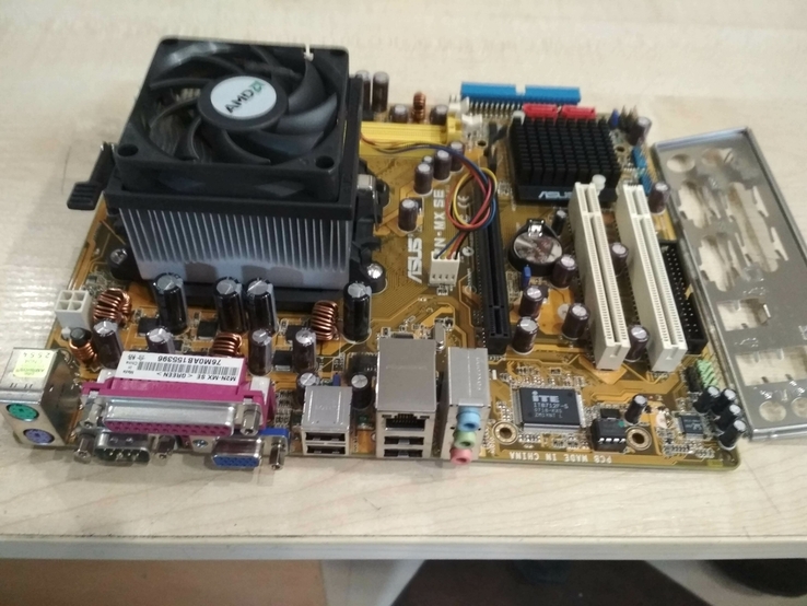 Материнка Asus M2N-MX SE+ Athlon 64X2 4200+ 2.2GHz+охлаждение, numer zdjęcia 3
