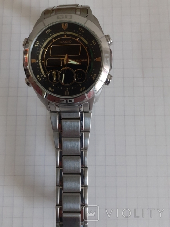Японские часы Casio WEF115 WC-1AY FIFA, фото №5