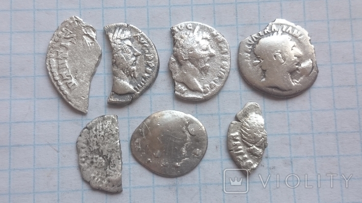 Серебряные монеты Рима