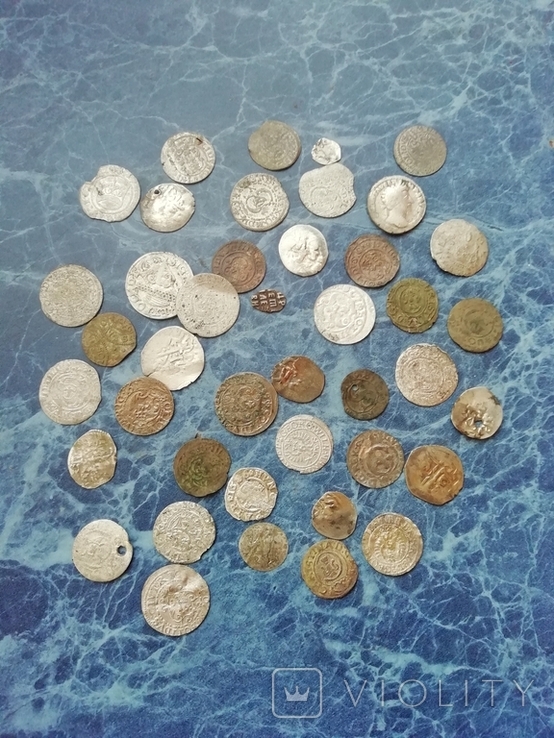Монети срібні без резєрва