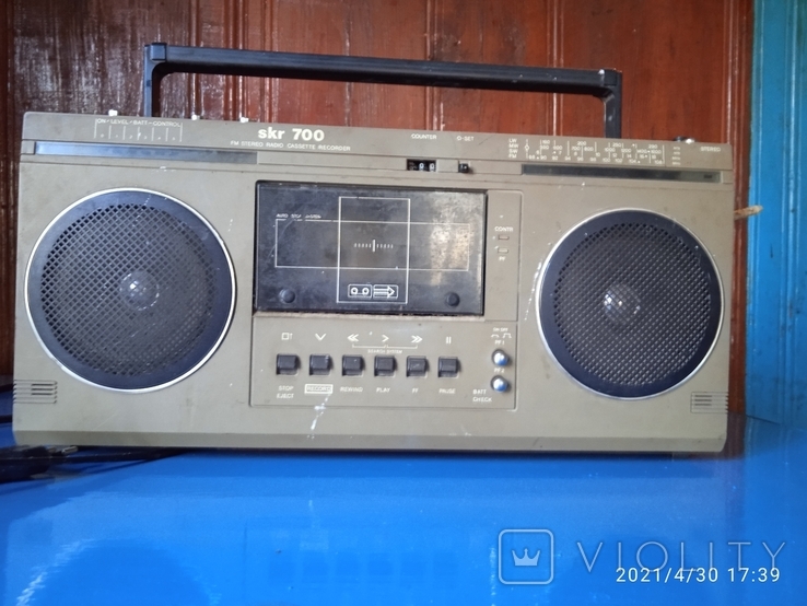 Skr 700.Fm STEREO CASETTE RECORDER