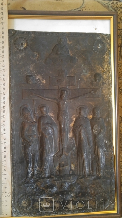 Накладка на евангелие ручная ковка укр бароко 18 ст, фото №7
