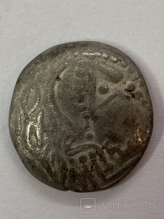Кельтська монеті Філіпа 2; срібло; 8,6гр, фото №8